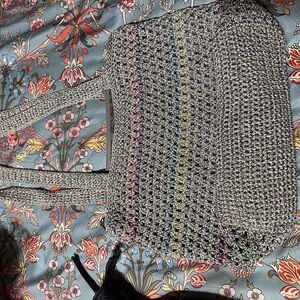 The Sak Multicolor Knit Hobo Bag